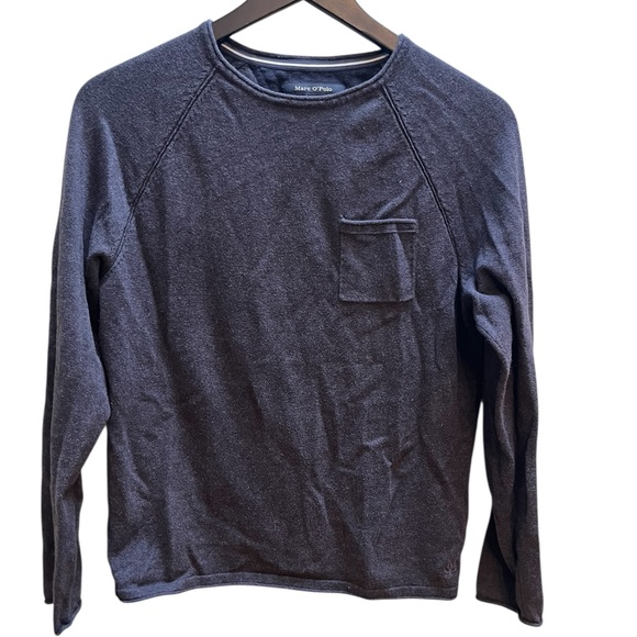 Marc O’Polo Sweaters - Marc O’polo knit long sleeved charcoal crewneck size Small